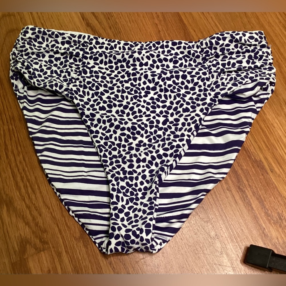 La Blanca Reversible Swimsuit Bottom, size 12, NWOT